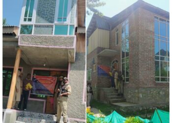 ₹3.5 Cr Drug-linked Properties Attached in Srinagar: Police