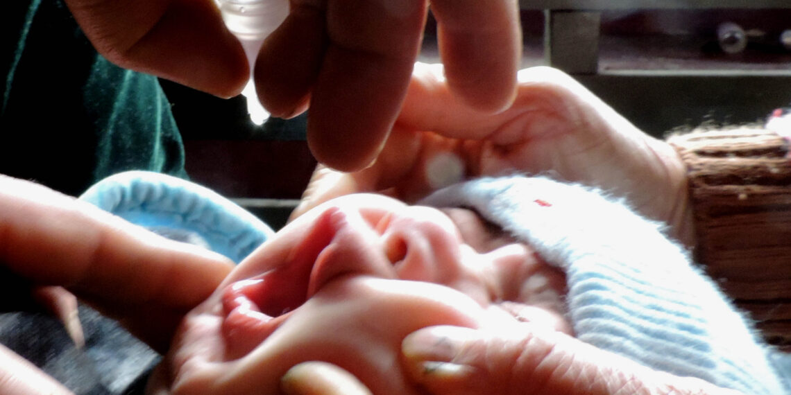 Pulse Polio Immunizations programme in Srinagar
