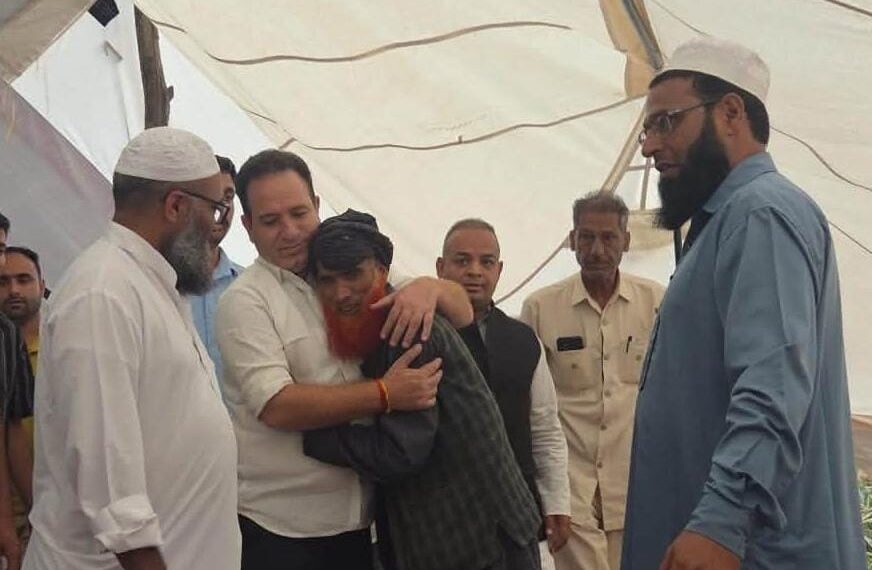 Sunil Sharma Meets Victim’s Family in Chatroo, Assures Justice Will Be Pursued