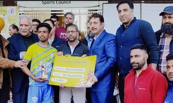 3rd day of 17th JKPMMFT – 2022, Aarco FC Sopore won the match by 3:0 Goals