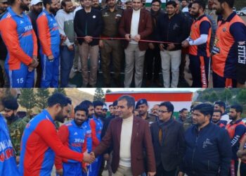 “Say No to Drugs” campaign: DC inaugurates Cricket Tournament at Ramban   