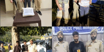4 drug peddlers arrested in Baramullam Contraband substances also recovered: Police