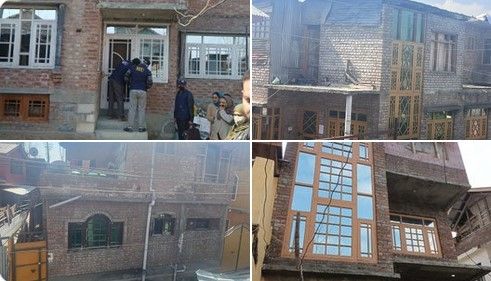 4 Houses Attached In Srinagar For Willfully Harbouring Militants: Police