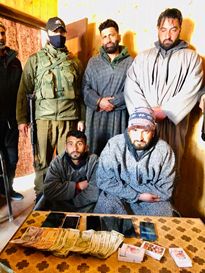 4 gamblers arrested in Sopore, stake money seized :police