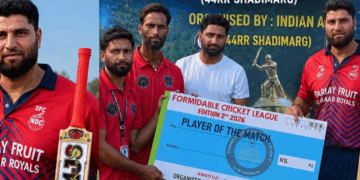 44 Rashtriya Rifles Shadimarg inaugurates Formidable Cricket League