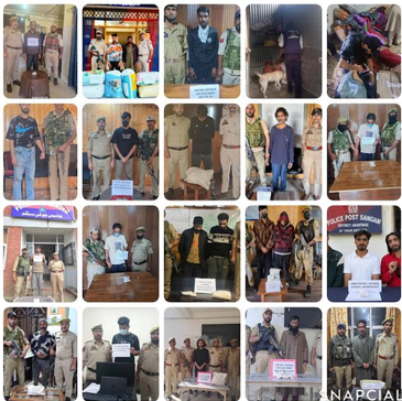 476 Peddlers Arrested, 2,000 Kg Contraband Destroyed In 9 Months: Police