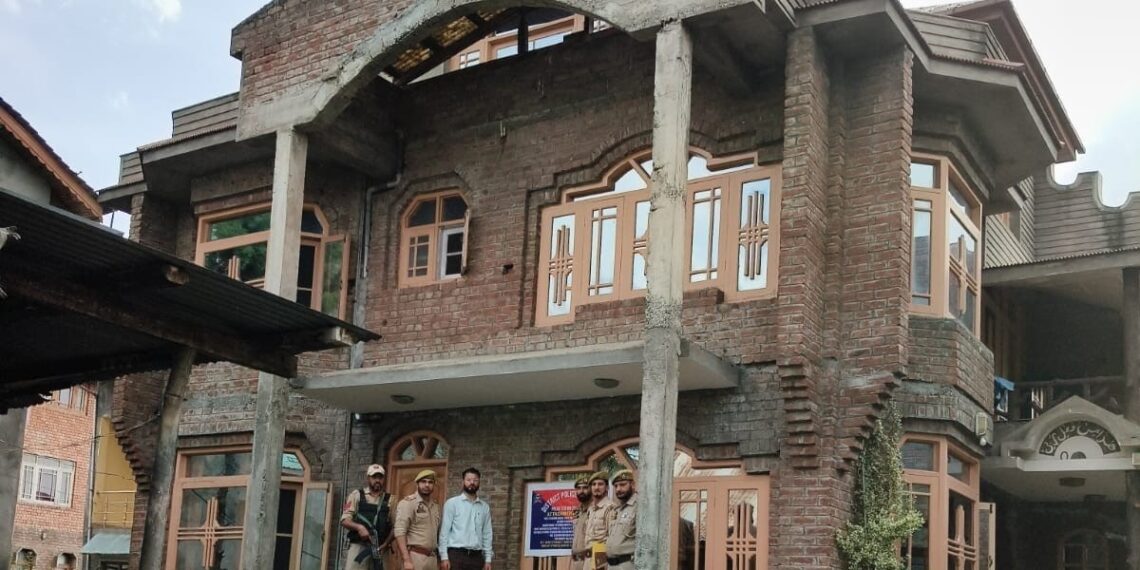 Properties worth ₹5 Cr attached in major anti-drug crackdown in Srinagar: Police