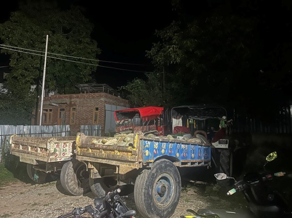 Five Vehicles Seized For Illegal Mining In Pulwama: Police