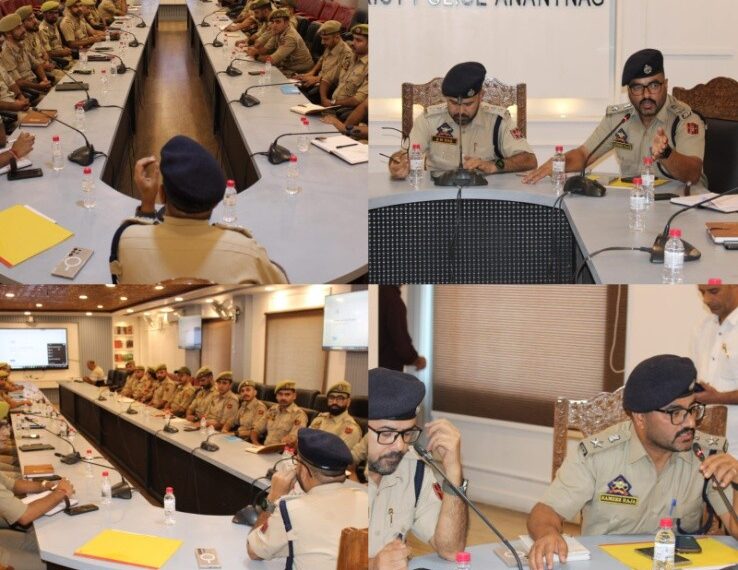 Police Commences 05-Day Training Module on Investigation of NDPS Cases in Anantnag