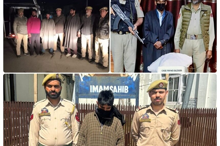 6 drug peddlers arrested, contraband seized in Anantnag, Shopian & Awantipora: Police