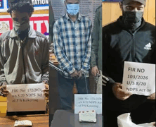 Six Drug Peddlers Arrested, Contraband Recovered in Anantnag & Kulgam: Police