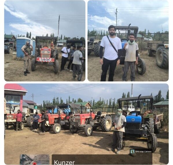 Six Tractors Seized in Baramulla Mining Crackdown: Police