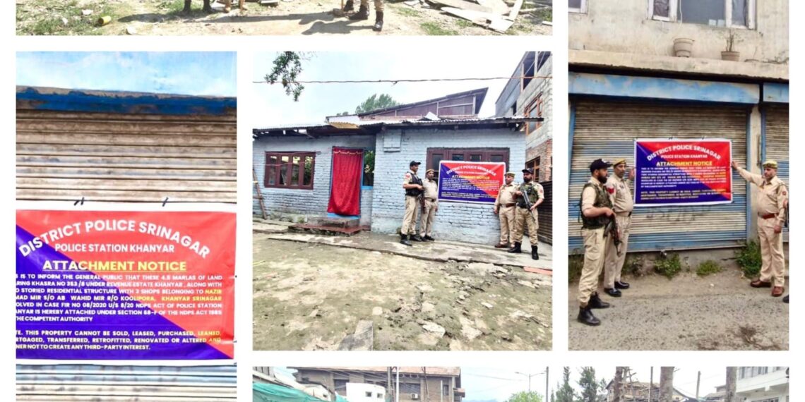 Drug Peddlers’ Properties Worth ₹6 Cr Attached: Police