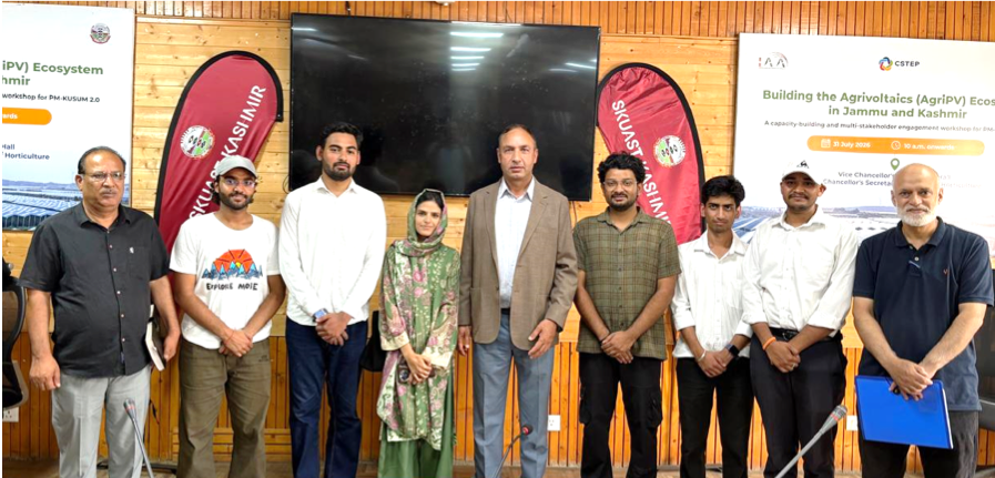 6 SKUAST-K students selected for fully-funded internship at SKUAST-K
