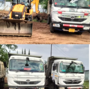 Seven vehicles seized for illegal mining in Pulwama & Shopian, Three tractors, three dumpers & one JCB confiscated : Police