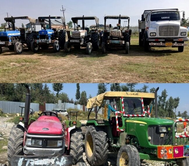 7 Vehicles Seized For Illegal Mining in Shopian, 2 FIRs Registered: Police