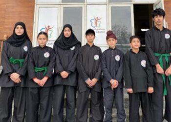 7 Trainees from Tral Selected for 30th National Thang-Ta Championship