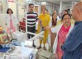 Yudhvir Sethi reviews healthcare services at Dental Hospital Amphalla, announces Ambulance from CDF
