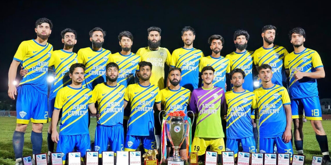 Arco FC clinches title defeating Hashmee FC by 3-0 goals