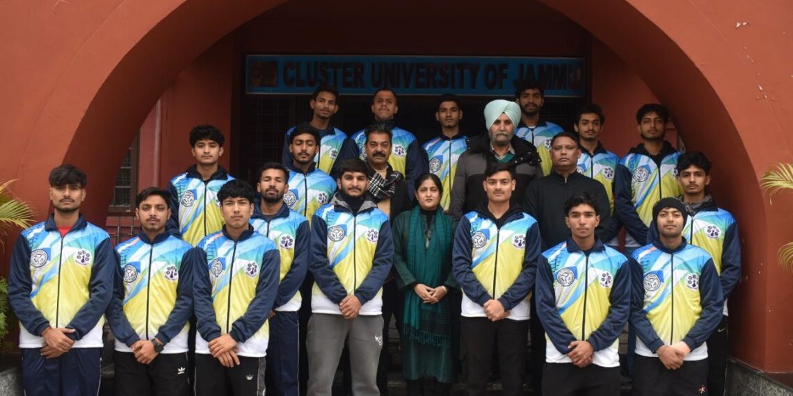 CLUJ Flags Off Football Team for North Zone Inter-University Tournament