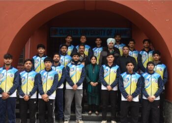 CLUJ Flags Off Football Team for North Zone Inter-University Tournament