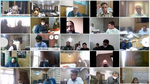 J&K ACB holds a webinar for Departmental Vigilance Officers.