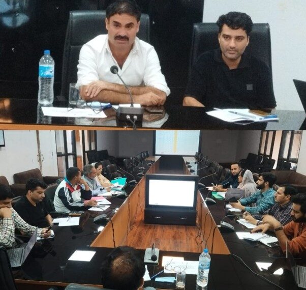 ACD Poonch reviews progress of rural development works