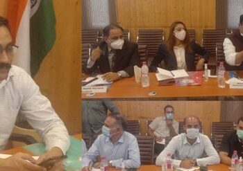 ACEO, National Health Authority, GoI reviews performance of ABPM-JAY, ABPM-JAY Sehat scheme across J&K