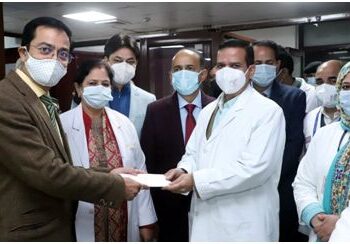 ACS H&ME visits GMC Jammu, inaugurates oxygen plant