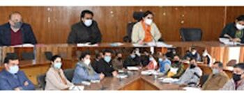 ADDC Udhampur reviews progress of works under RDD sector