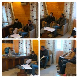 ADDC chairs review meeting of Jal Shakti Ang