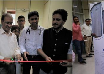ADG (PIB) Rajinder Chaudhry inaugurates free health check-up camp for media fraternity