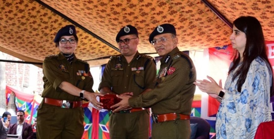 ADGP Armed Anand Jain Presides over Int’l Women’ s Day even at IRP-15th Battalion Jammu