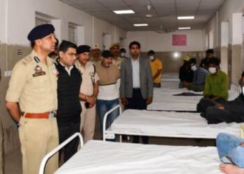 ADGP Mukesh Singh inspects drug de-addiction centre in Rajouri