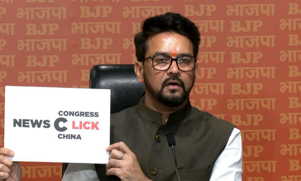 “Congress, China…Part Of One Umbilical Cord,” Anurag Targets Rahul Gandhi Over Chinese Funding Report