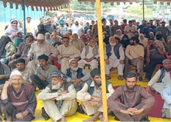 Sakeena Itoo addresses mega public gathering at Aripal Tral