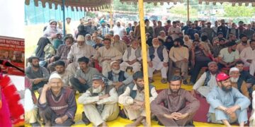 Sakeena Itoo addresses mega public gathering at Aripal Tral