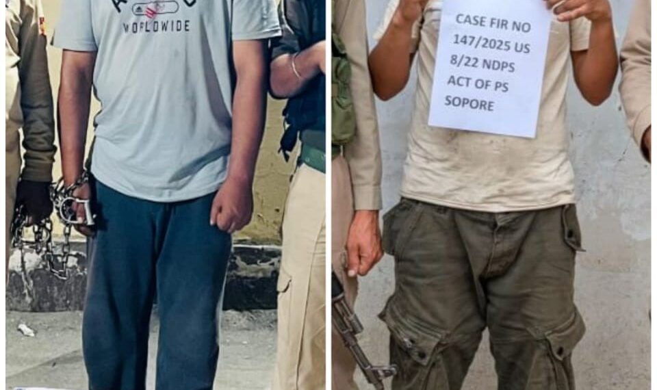 2 drug peddlers arrested, Contraband substances also recovered: Police