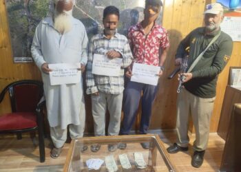 3 gamblers arrested in Pampore, stake money seized: Police