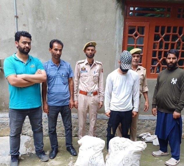 Drug peddler arrested in Kulgam, huge quantity of contraband substances recovered: Police