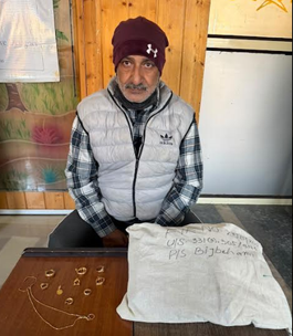 Theft Case Solved in Anantnag with Arrest and Recovery of ₹2 Lakh Jewellery: Police