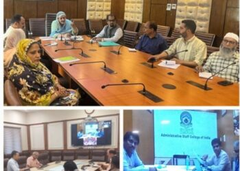 Secy ARI & Trainings Deptt, ASCI Hyderabad representatives discuss measures for improving public service delivery in J&K