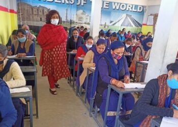 2429 ASHAs of NHM, J&K appear in NIOS certification exam