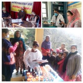 AYUSH Ramban distributes immunity boosting medicines among people