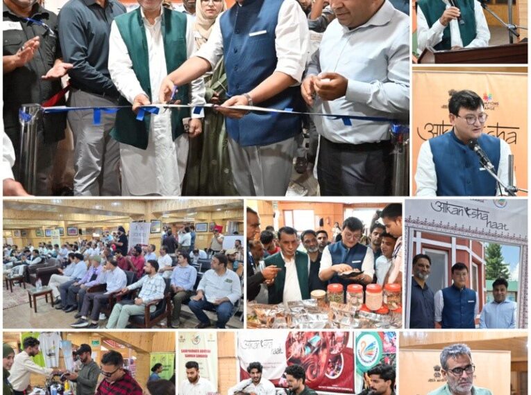 Week-long ‘Aakanksha Haat’ inaugurated at Gulmarg to promote local artisans, SHGs & entrepreneurs