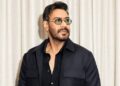 Actor Ajay Devgan Arrives in Kashmir
