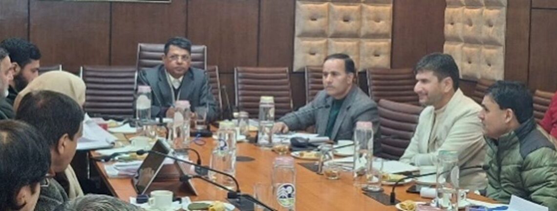 ACS reviews educational scenario of Kashmir division