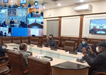 Advisor Baseer holds VC with DCs, HoDs to review restoration of power, water, roads, other essential supplies