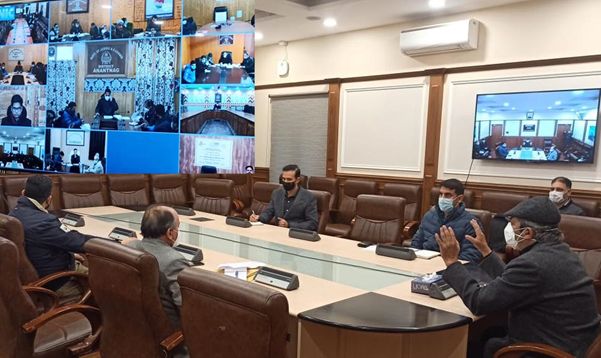 Advisor Baseer holds VC with DCs, HoDs to review restoration of power, water, roads, other essential supplies