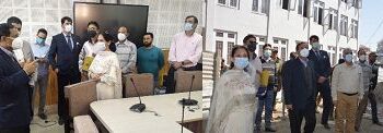 Advisor Bhatnagar conducts surprise inspection of GWC, Srinagar